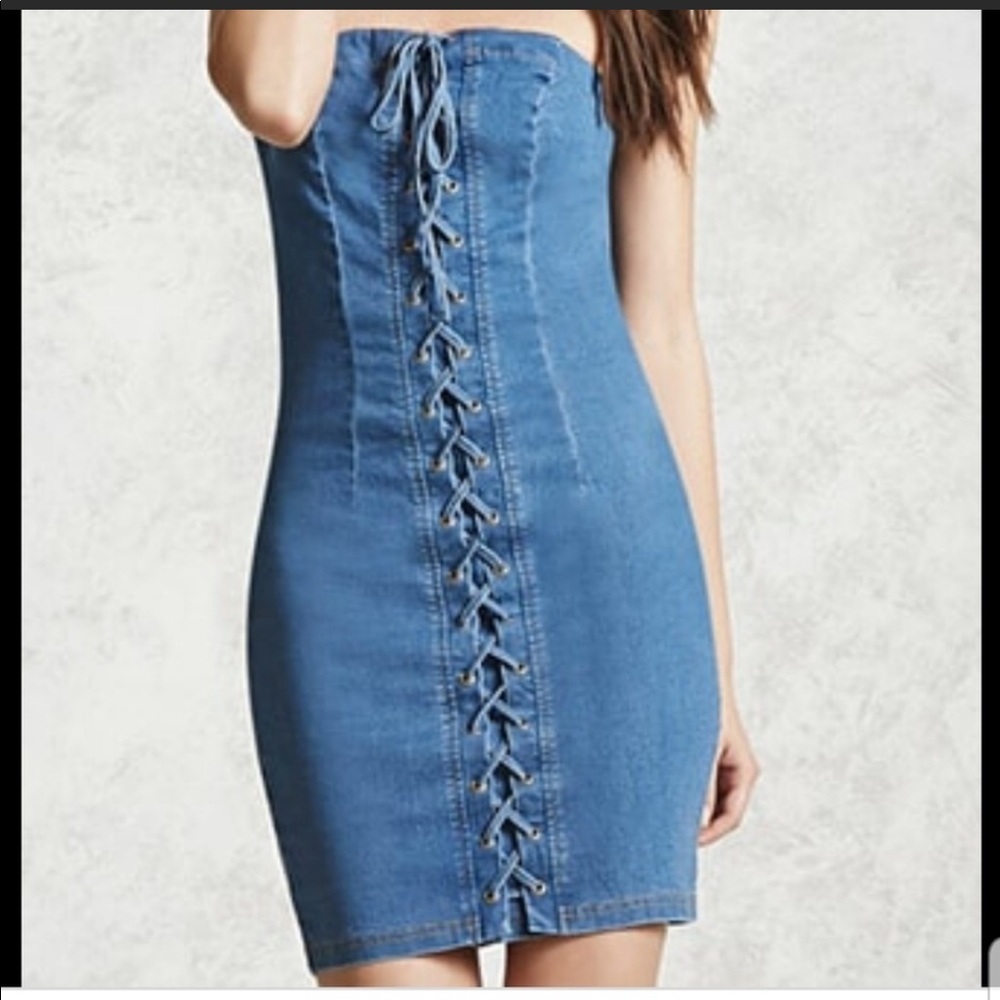 Denim Forever 21 mini dress